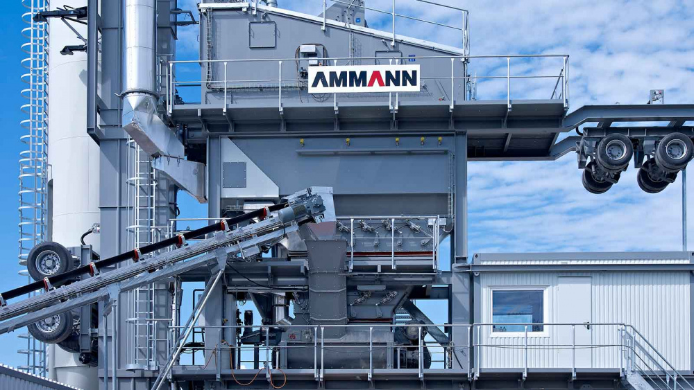 320 т Асфальтный завод AMMANN ABM 240-320 BLACKMOVE, 240-320 тонн/ч